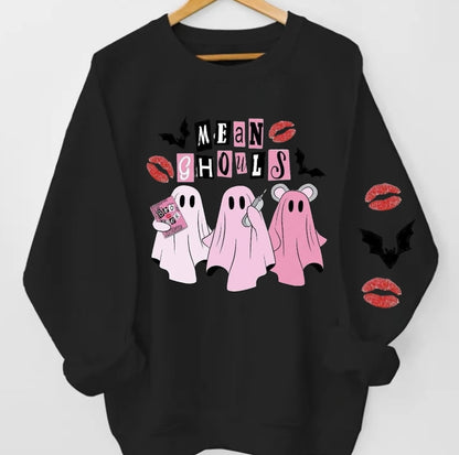 Women’s Halloween Sweatshirts - Mean Ghouls Hippo Boutique