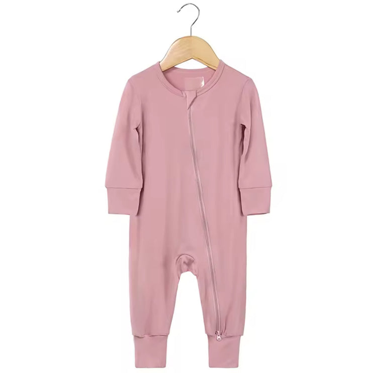 Bamboo Zip Up Bodysuit Outfit Hippo Boutique