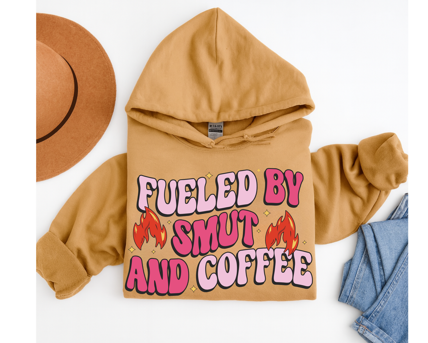 Bookish Sweatshirts & Hoodies - Fueled by Smut & Coffee