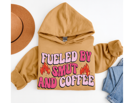 Bookish Sweatshirts & Hoodies - Fueled by Smut & Coffee