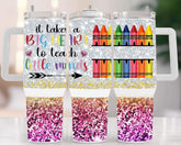 40oz Stanley Tumbler - Teacher with Name Hippo Boutique