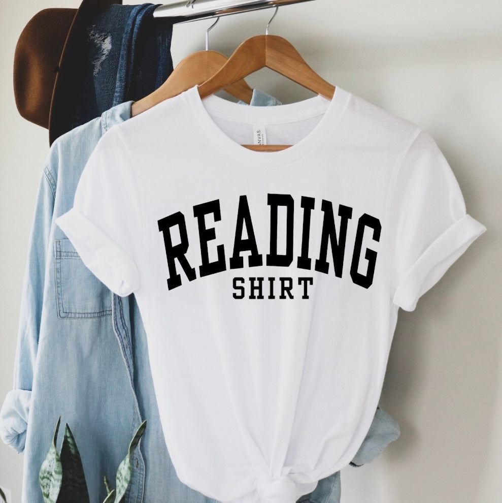 Reading Shirt Women’s T-Shirts Hippo Boutique