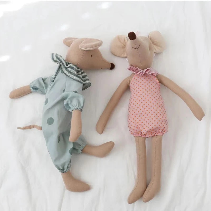 Stuffed Baby Mouse Hippo Boutique
