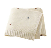 Baby Knit Swaddle Blanket Hippo Boutique