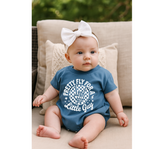 Baby t-shirt Bubble Romper - Pretty Fly Hippo Boutique