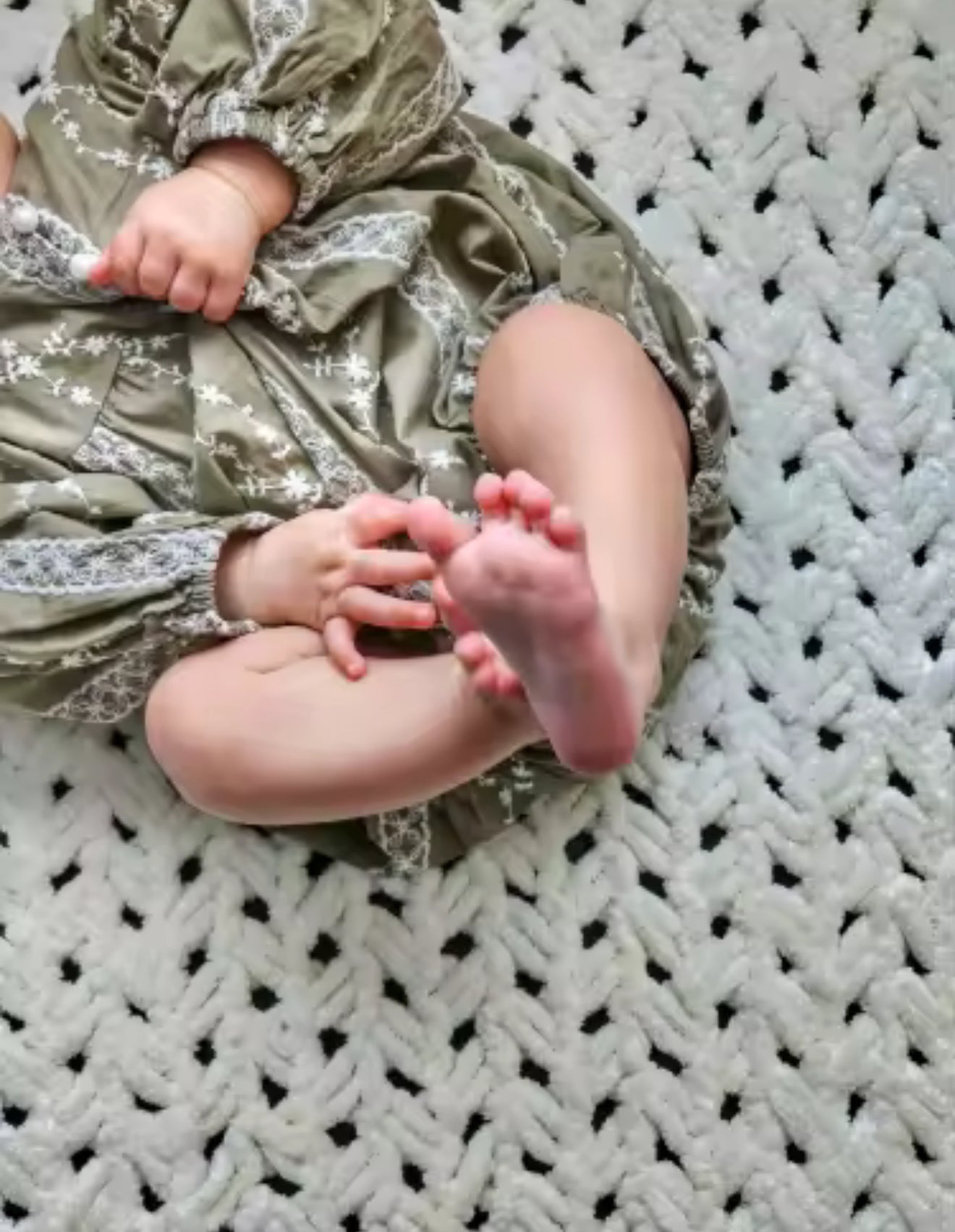 Baby Cotton Lace Floral Bodysuit Hippo Boutique