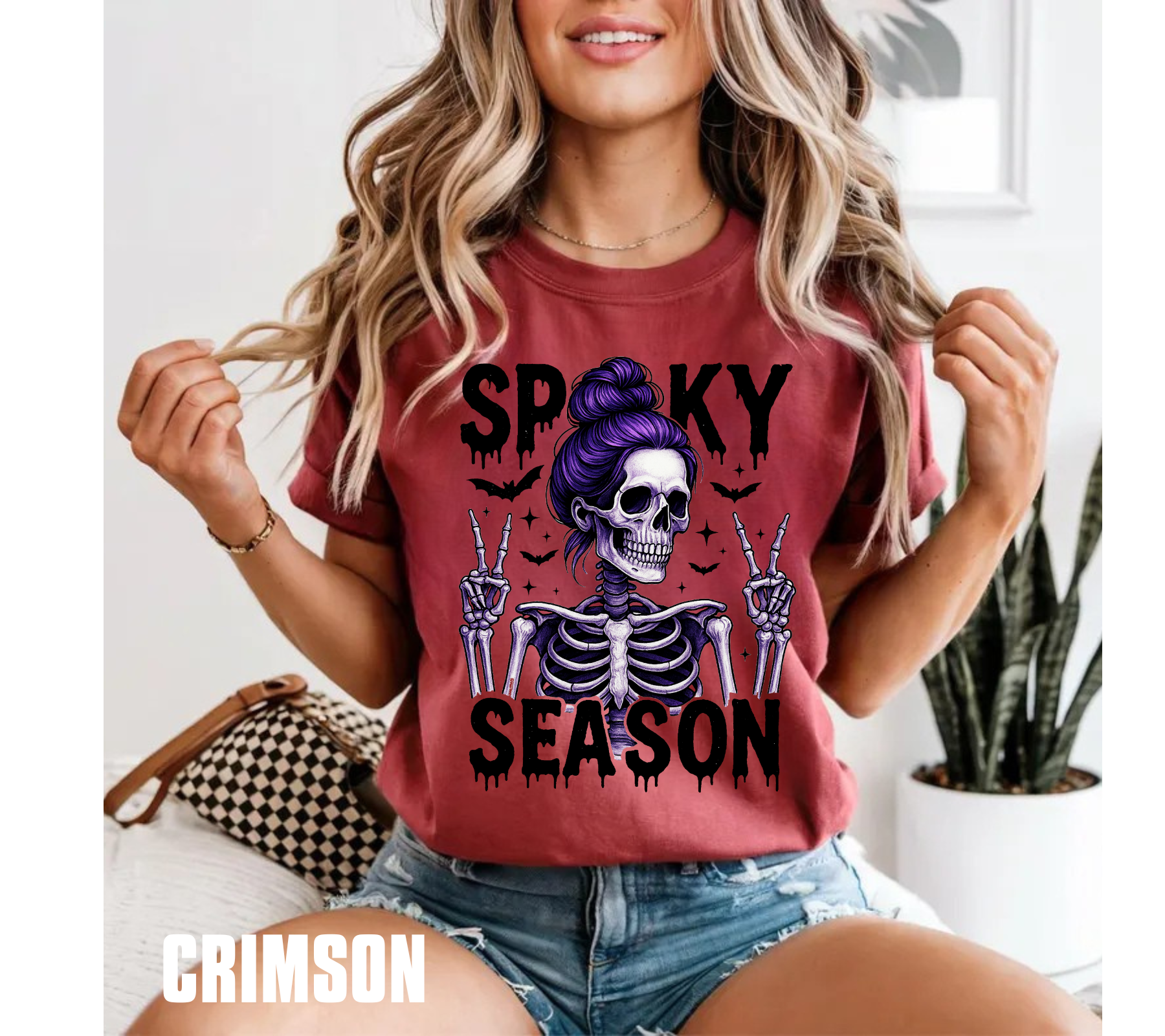 Spooky Season Mama Halloween T-Shirts Hippo Boutique