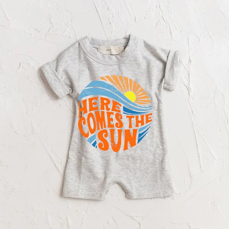 Here Comes The Sun romper bodysuit Hippo Boutique