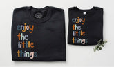 Mama & Mini Matching Sweatshirts - Enjoy the little things Hippo Boutique
