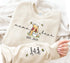 Custom Mama Bear Sweatshirt with children’s name on sleeve Hippo Boutique