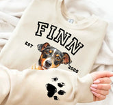 Custom Pet Portrait Sweatshirt Hippo Boutique