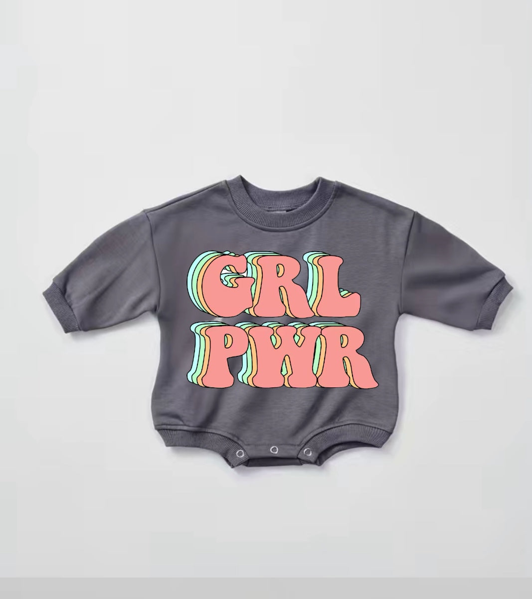 Bear Baby sweatshirt ROMPER bodysuit baby clothes sweatshirt Hippo Boutique