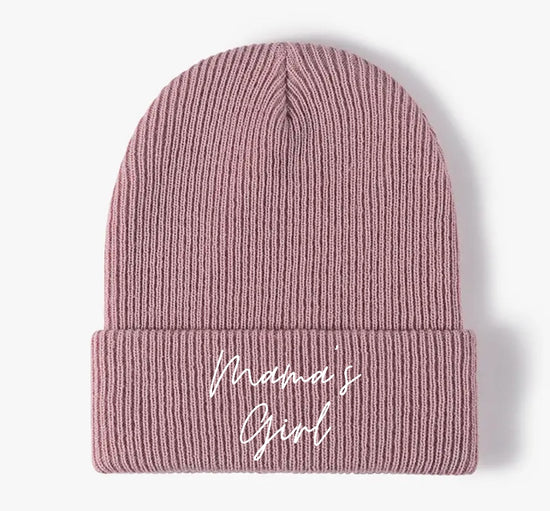 Mama’s Girl Baby Beanies Hippo Boutique