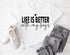 Life is Better with my Boys Women’s T-Shirts Hippo Boutique