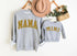 Glitter Mama & Mini Matching Sweatshirts - Grey Hippo Boutique