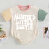 Aunties Little Bestie Color Block Baby T-Shirt Romper Hippo Boutique