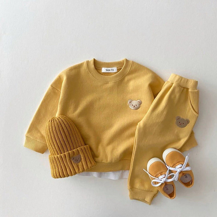 Teddy Bear Baby & Toddler Outfit Hippo Boutique
