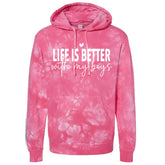 Life is Better with my Boys Tie Dye Hoodies Hippo Boutique