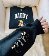 Custom Mama Bear Sweatshirt with children’s name on sleeve Hippo Boutique