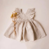 Sleeveless Cotton Linen Dress Outfit Hippo Boutique