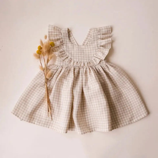 Sleeveless Cotton Linen Dress Outfit Hippo Boutique