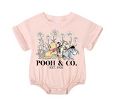 Pooh Baby & toddler Boy t-shirt bubble Romper Hippo Boutique