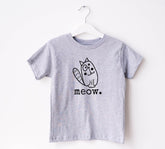 Meow Cat Baby & Toddler tshirt Hippo Boutique