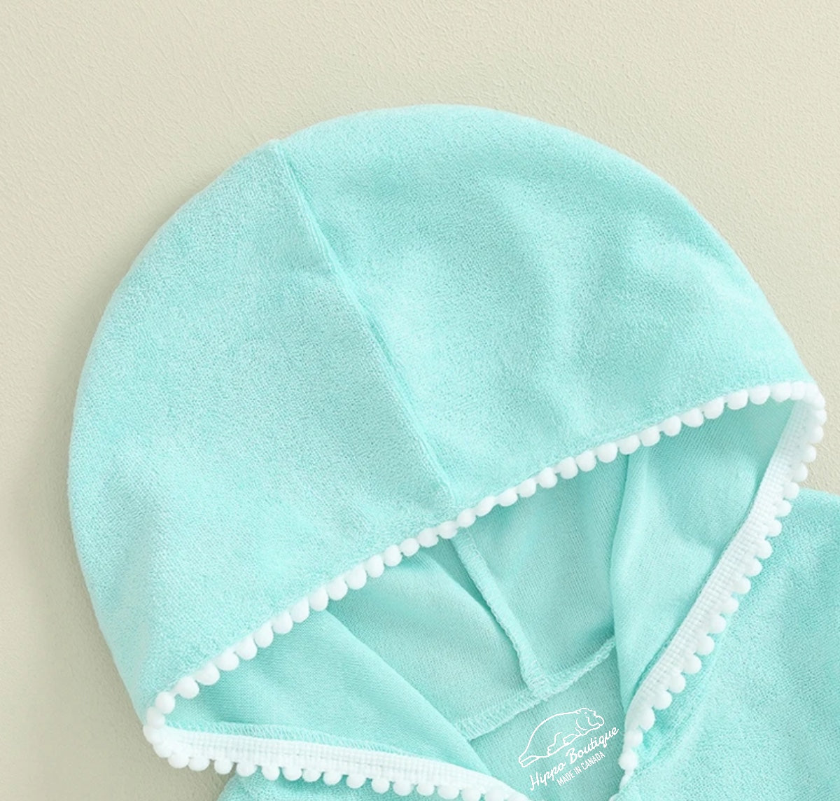 Toddler Hooded Swimsuit Cover Up Zip Up Dress Hippo Boutique