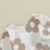 Baby Girl One Piece Boho Floral Swimsuit Hippo Boutique