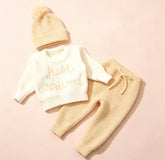 Newborn Baby Knit Coming Home Outfit Hippo Boutique
