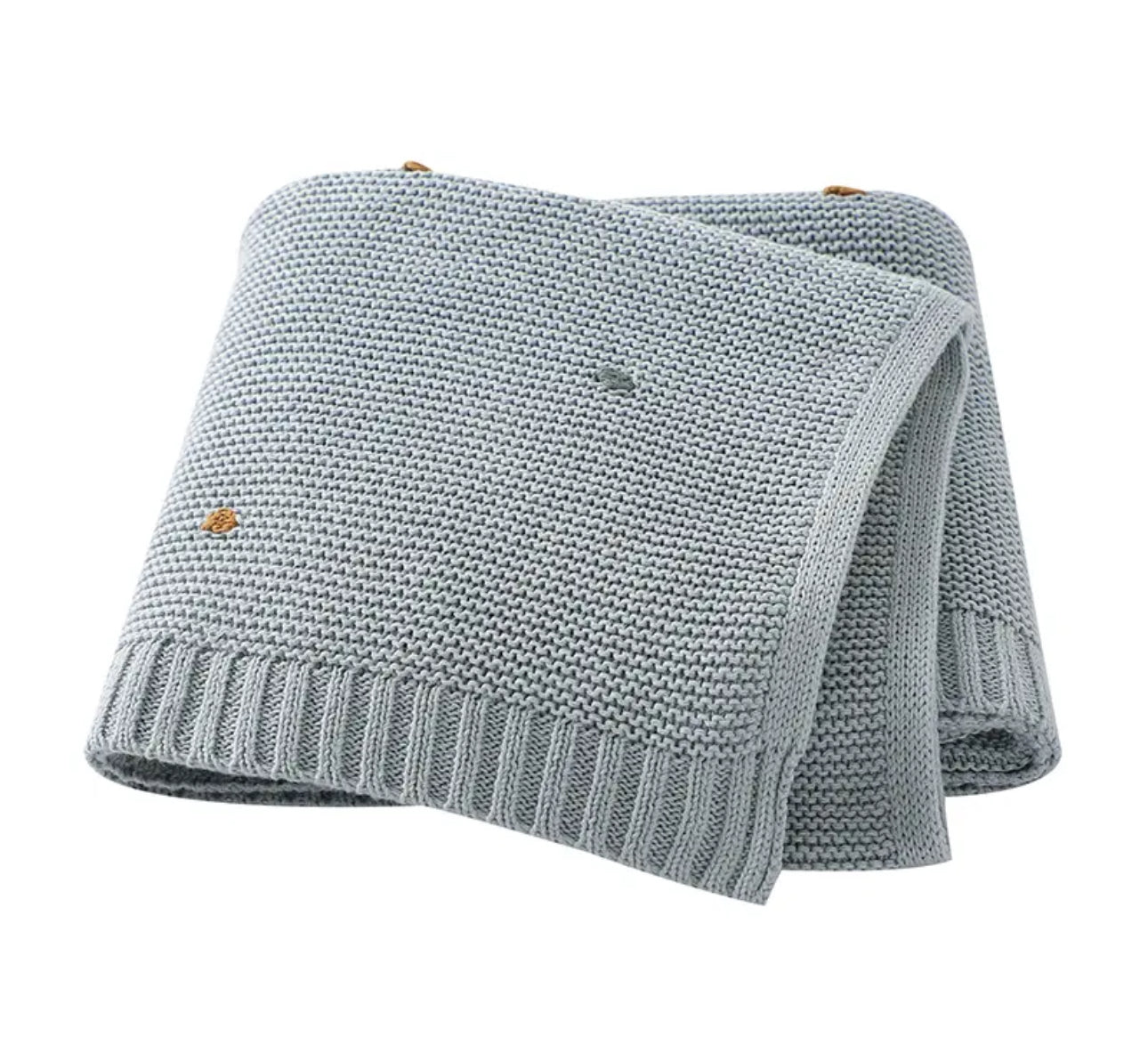 Baby Knit Swaddle Blanket Hippo Boutique