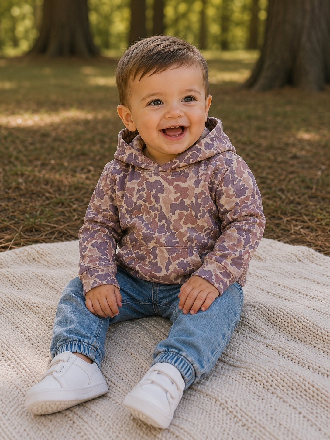 Matching Mama & Mini Camo Hoodies - Blank Hippo Boutique