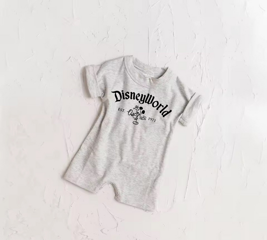 Mouse baby romper bodysuit Hippo Boutique