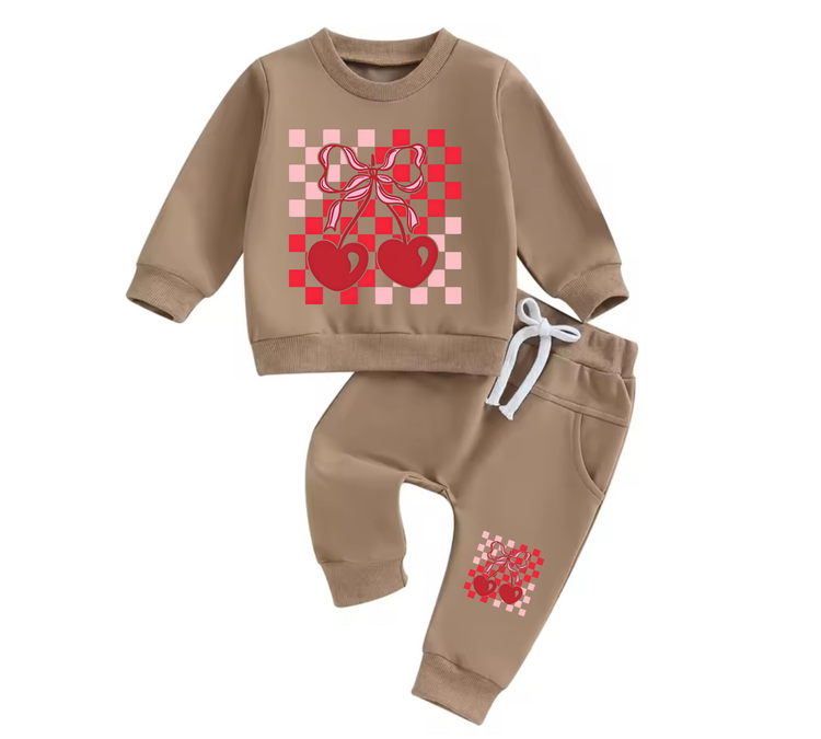 Baby Jogger Outfit - Sweet Cherry Hippo Boutique
