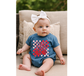Baby t-shirt Bubble Romper - Sweet Cherry Hippo Boutique