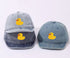 Baby Soft Edge Cowboy Duck Tongue Hat Fashion Sunshade Peaked Hats Korean Kids Elastic Baseball Cap 5-24M Toddler Sun Visors rubber duck hats 