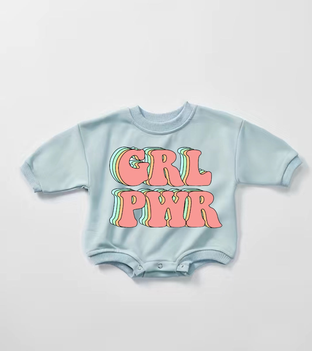 Bear Baby sweatshirt ROMPER bodysuit baby clothes sweatshirt Hippo Boutique