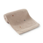 Baby Knit Swaddle Blanket Hippo Boutique
