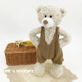 Stuffed Baby Teddy Hippo Boutique