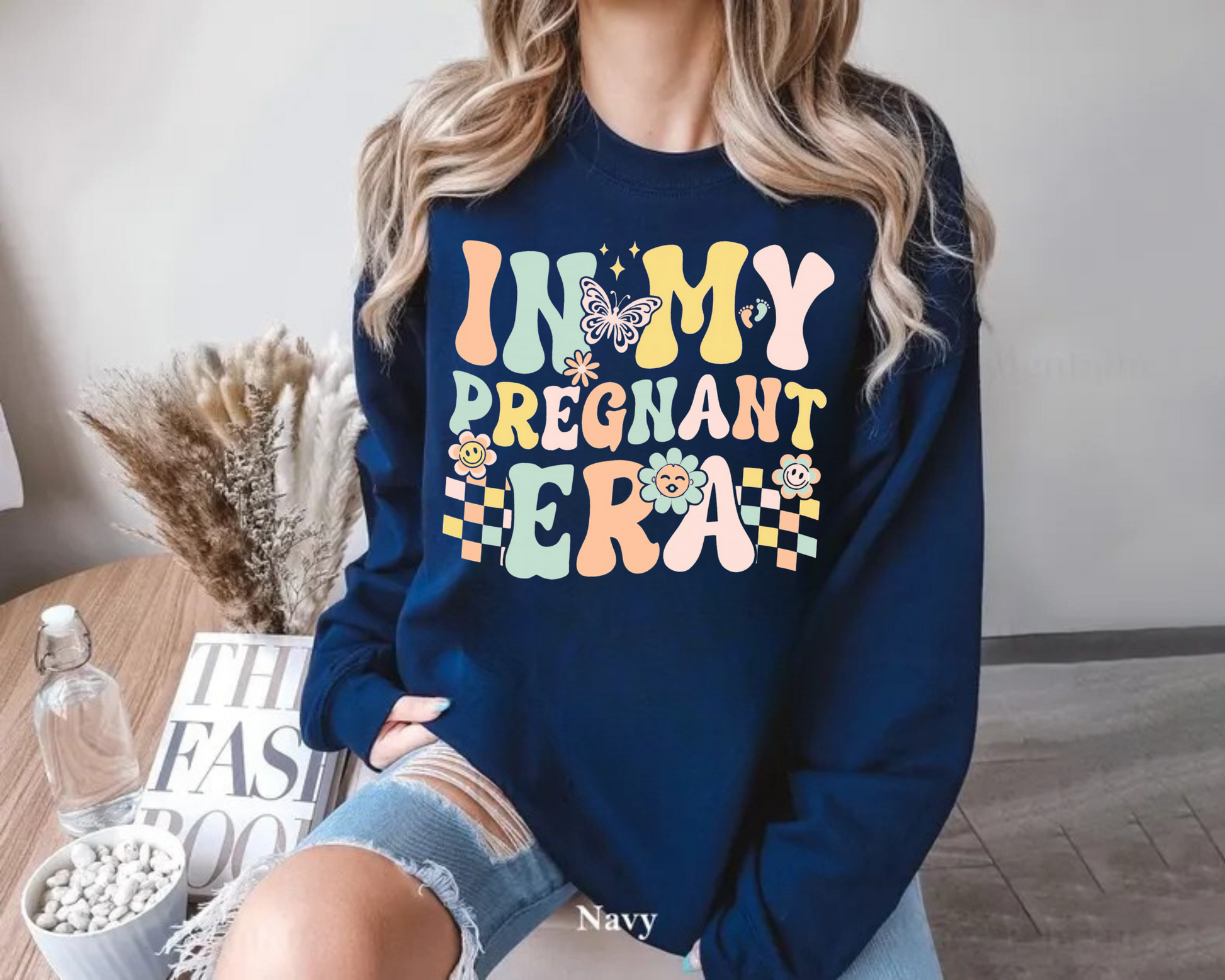 Sweatshirts & Hoodies - In My Pregnant Era Hippo Boutique