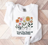 Wildflower Mama Bow Women’s Crewneck Sweatshirts Hippo Boutique