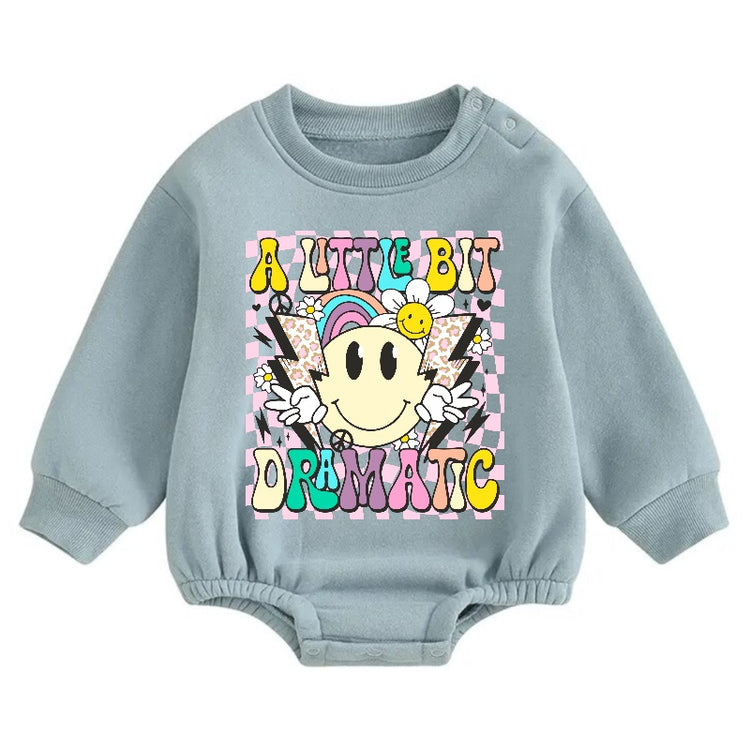 Soft Warm Dramatic Oversized Sweatshirt Romper Hippo Boutique
