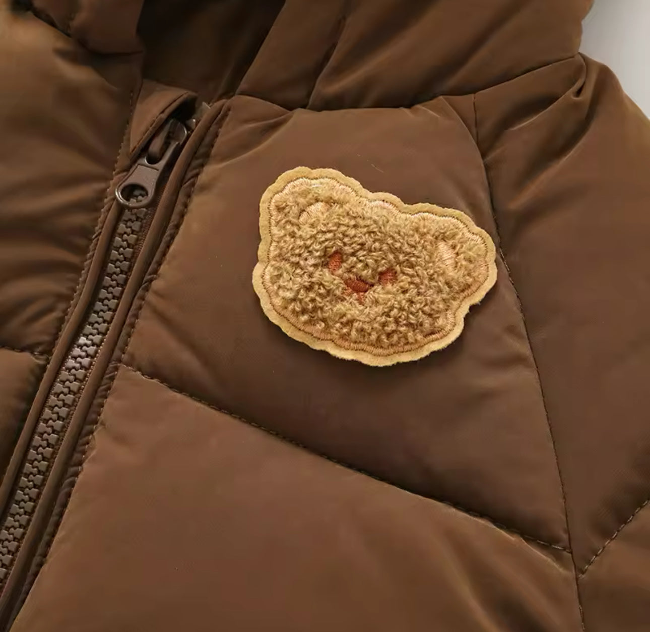 Teddy Bear Baby Hooded Jacket Hippo Boutique