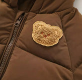Teddy Bear Baby Hooded Jacket Hippo Boutique