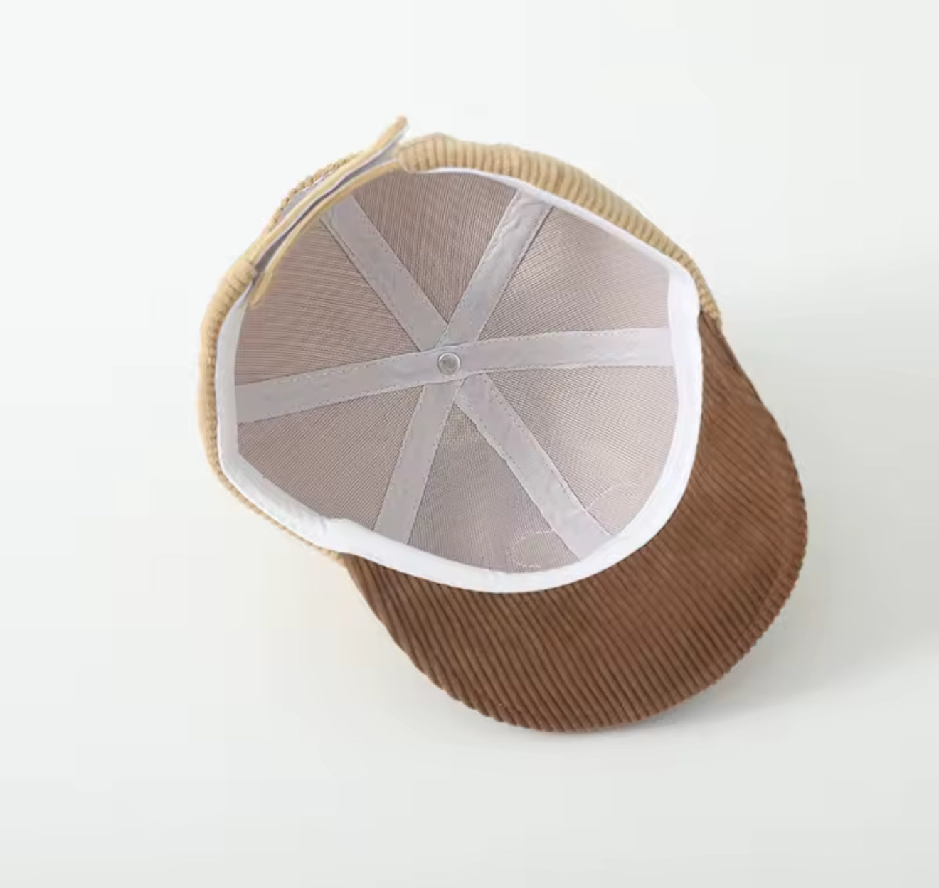 Teddy Bear Soft Edge Corduroy Baby Hats Hippo Boutique