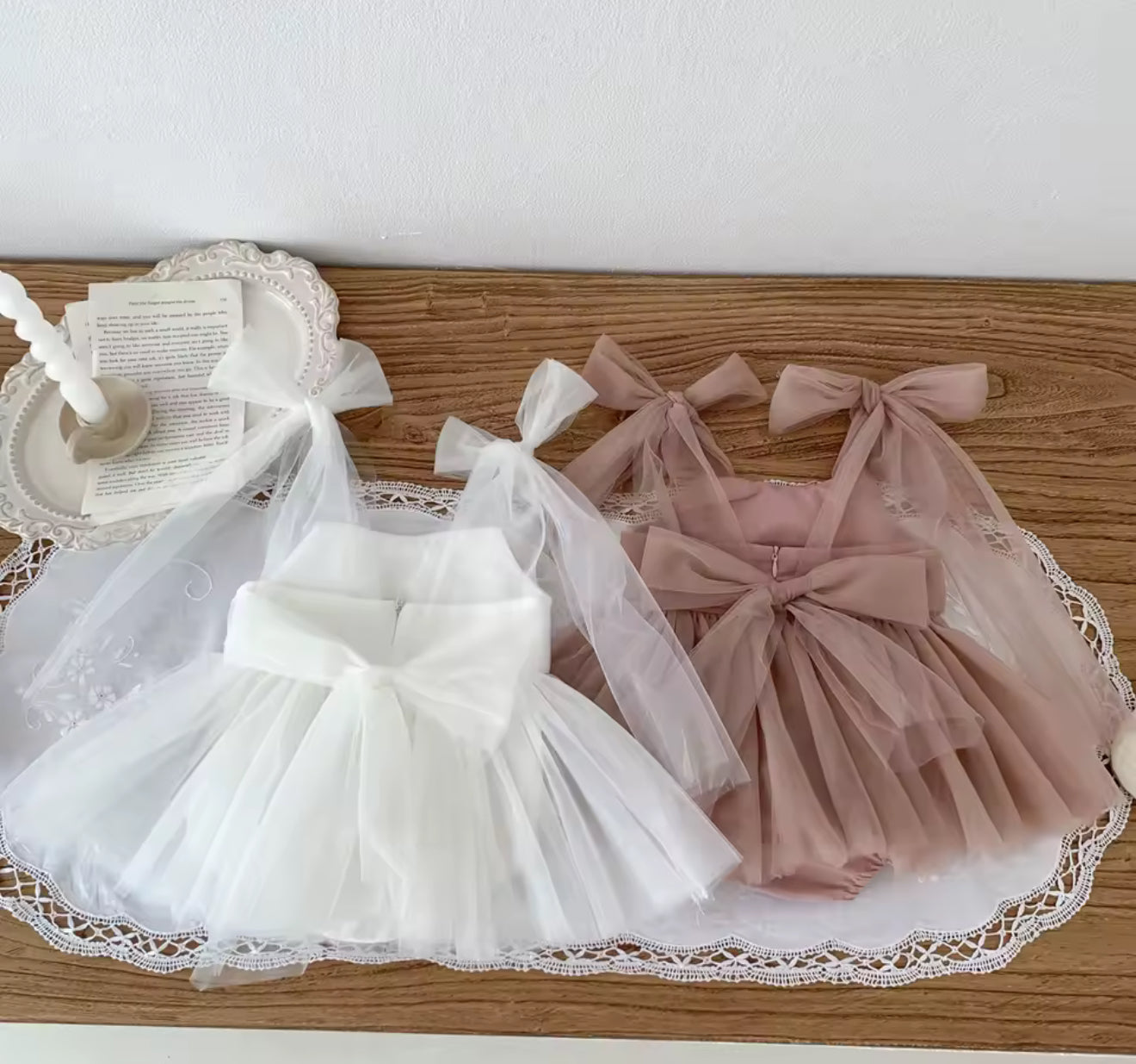 Baby Sleeveless Lace Dress Bodysuit Hippo Boutique