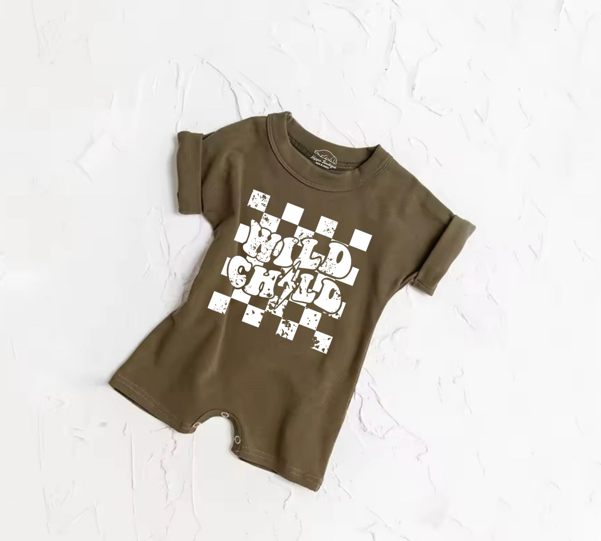 Mouse baby romper bodysuit Hippo Boutique
