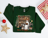 Reading Ghost Christmas Sweatshirts Hippo Boutique
