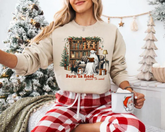 Reading Ghost Christmas Sweatshirts Hippo Boutique