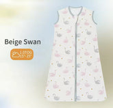 Newborn Baby 100% Organic Cotton Sleep sac - 1 Tog Hippo Boutique